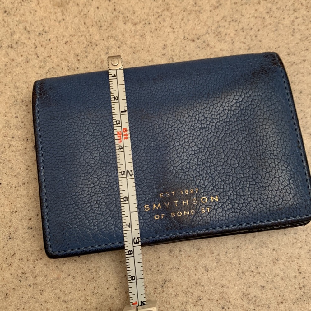 ✨SMYTHSON of Bond St. Leather Wallet/Card Holder - Picture 9 of 10